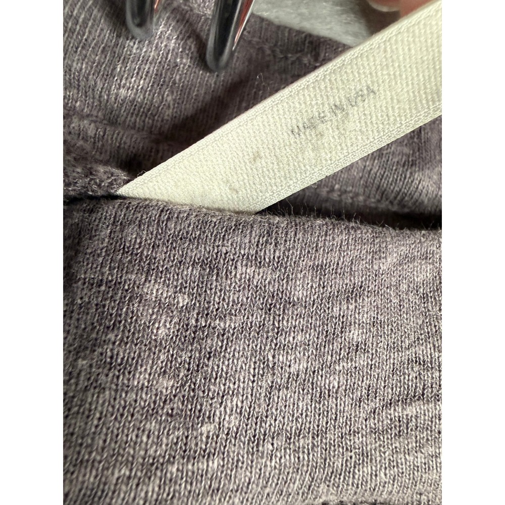 Christina Lehr Pants Women Size 2 Gray Hemp Organic Cotton Boho Loungewear - Picture 4 of 10